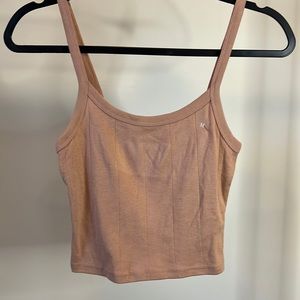 Crop top size M stretchy